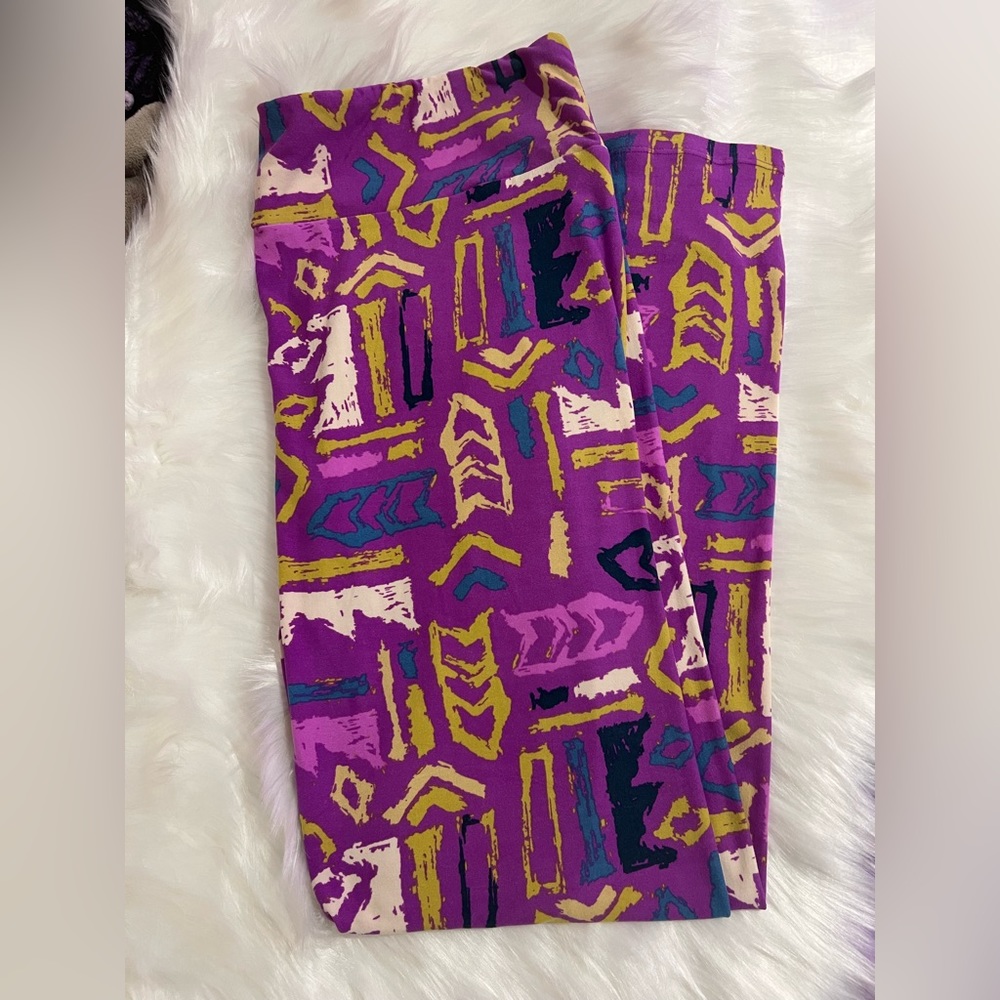 LulaRoe Purple Leggings